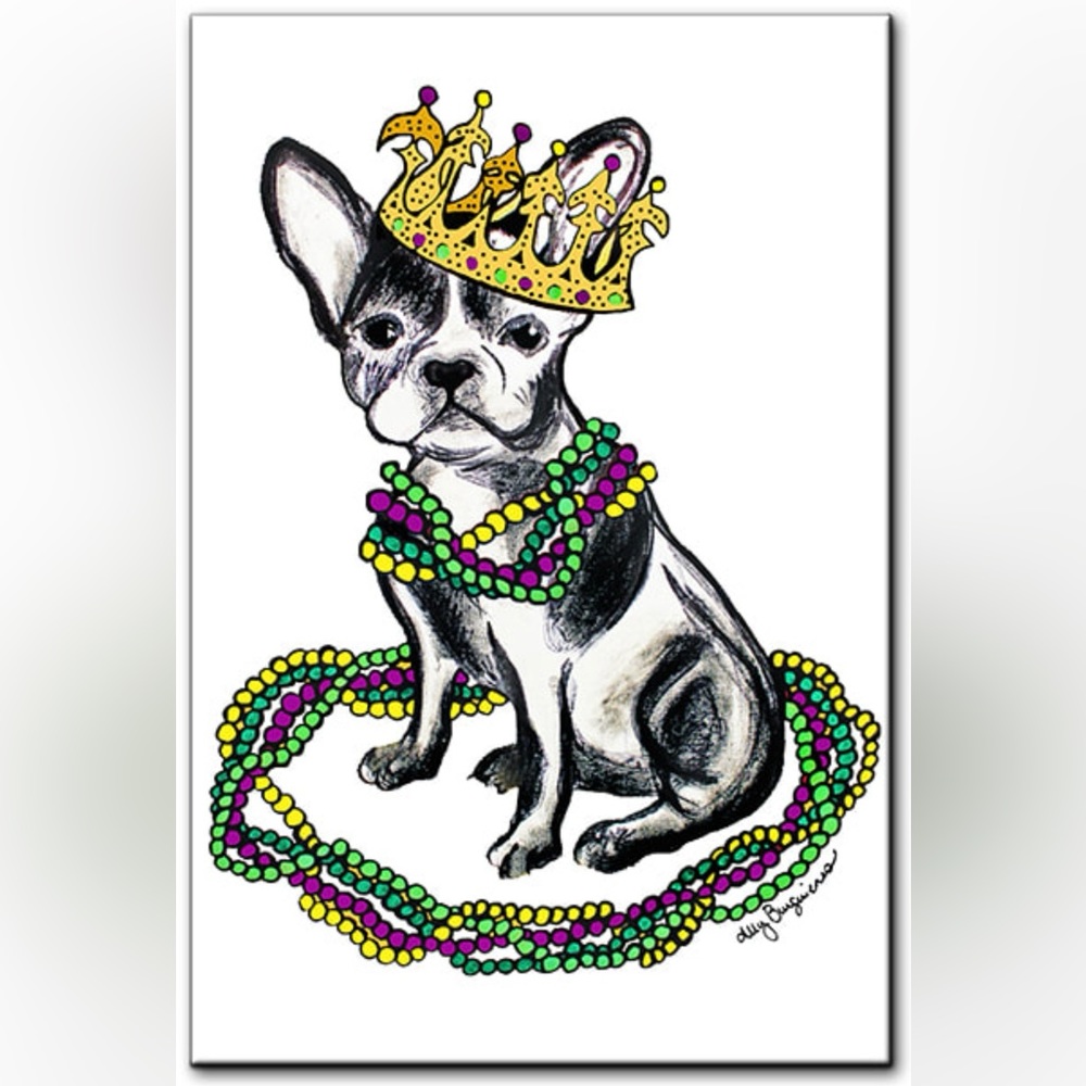 Royal Mardi Gras Puppy Dog